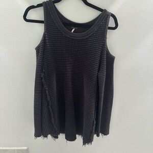 Free People Cold Shoulder Top